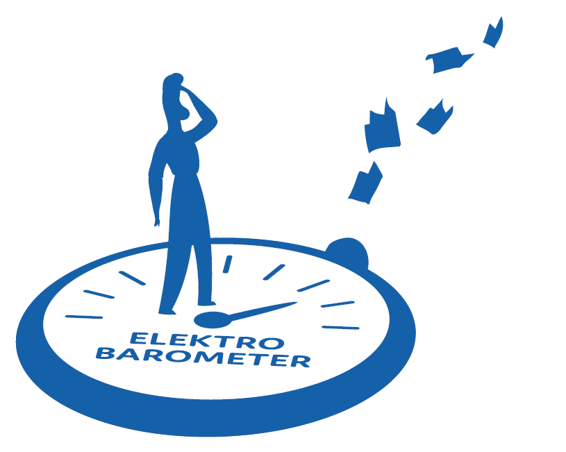 Elektrobarometer pictogram