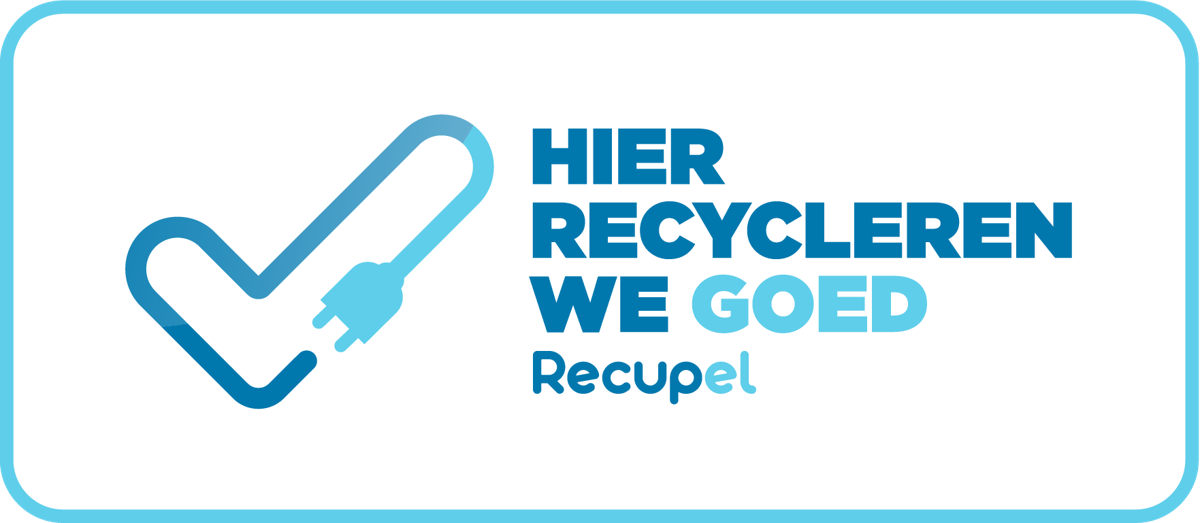 Recupel Hier recycleren we goed 