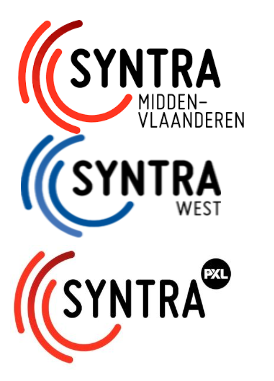 3 logo&#39;s Syntra 