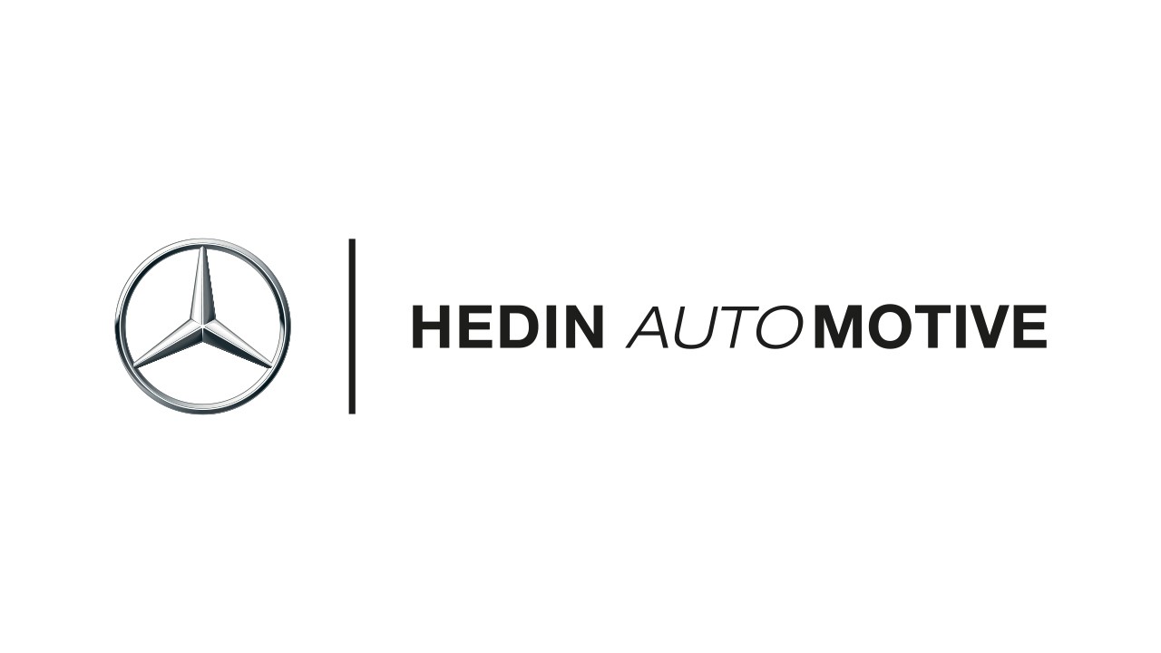 Logo Hedin Automotive wit