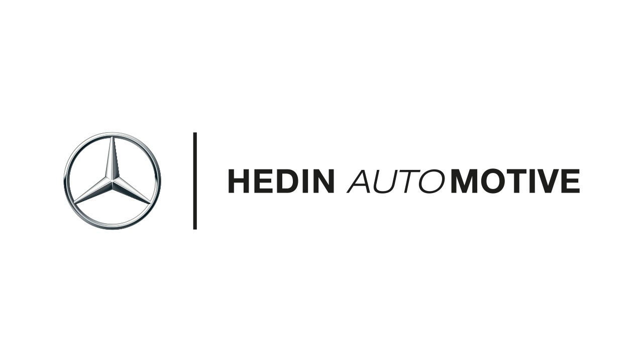 Logo Hedin Automotive wit