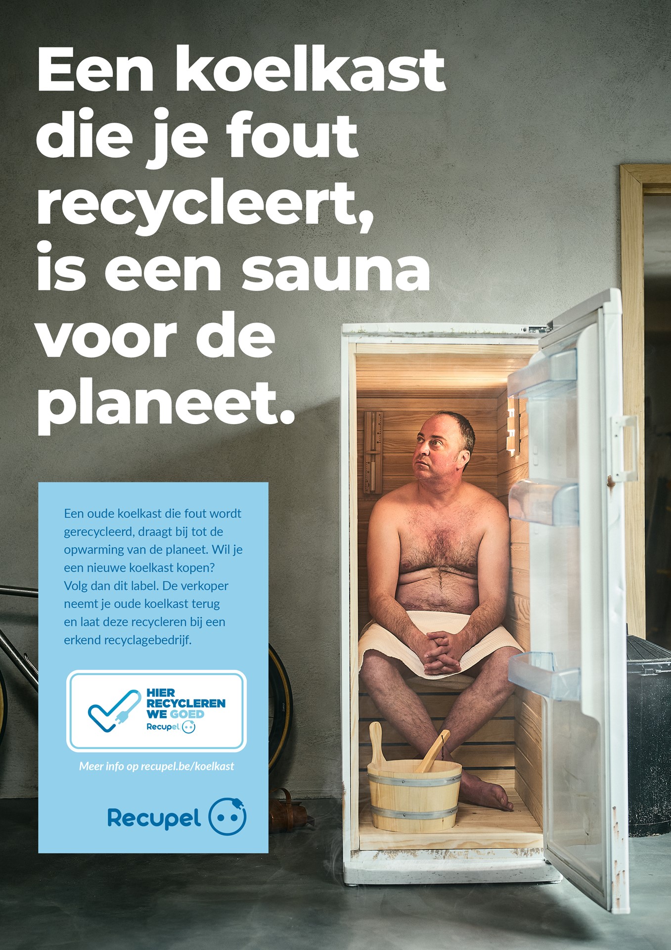 Een koelkast die je fout recycleert is een sauna van de planeetjpg