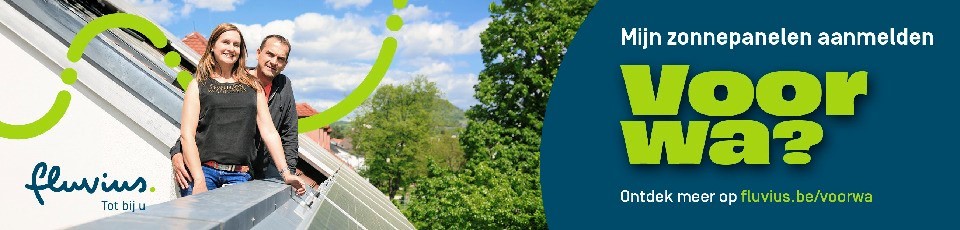 Fluvius zonnepanelen aanmelden voor wa