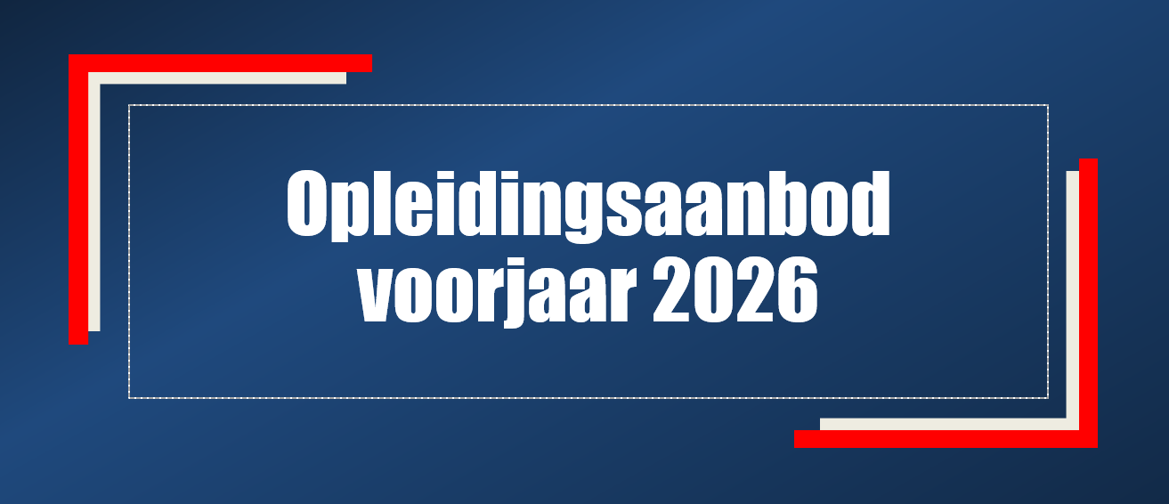Opleidingsaanbod 2026 voorjaar