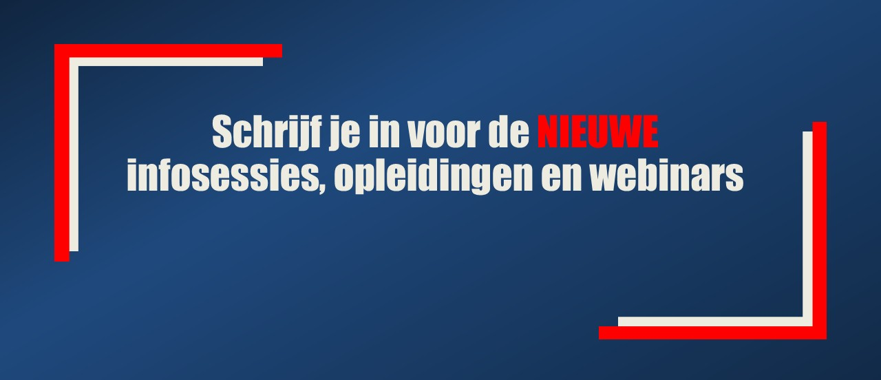 Sliders infosessies voorjaar 2026 